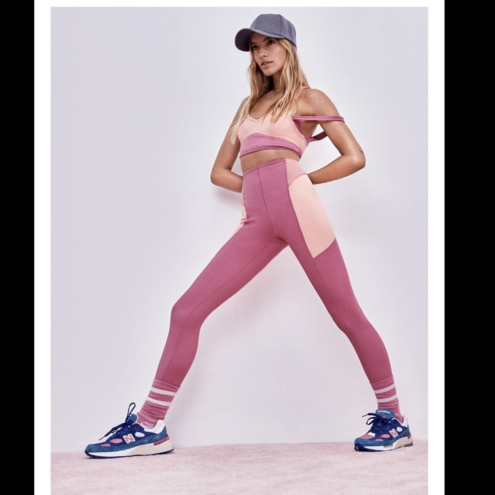 For Love & Lemons Victoria Secret Pink bra legging